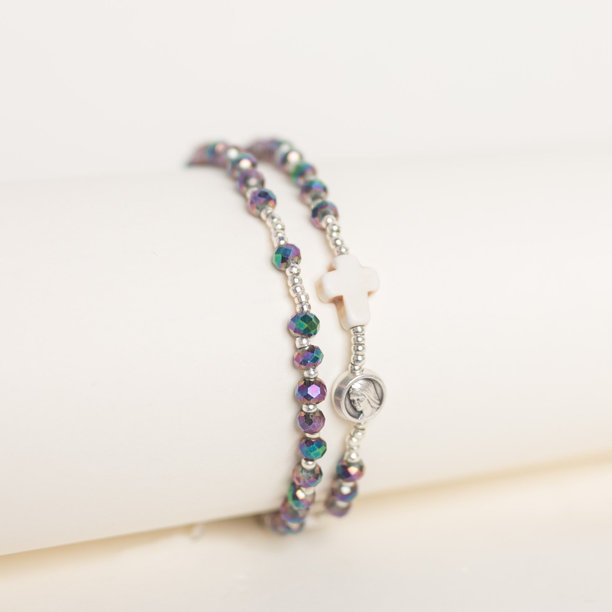 Rosario Pulsera Cristal