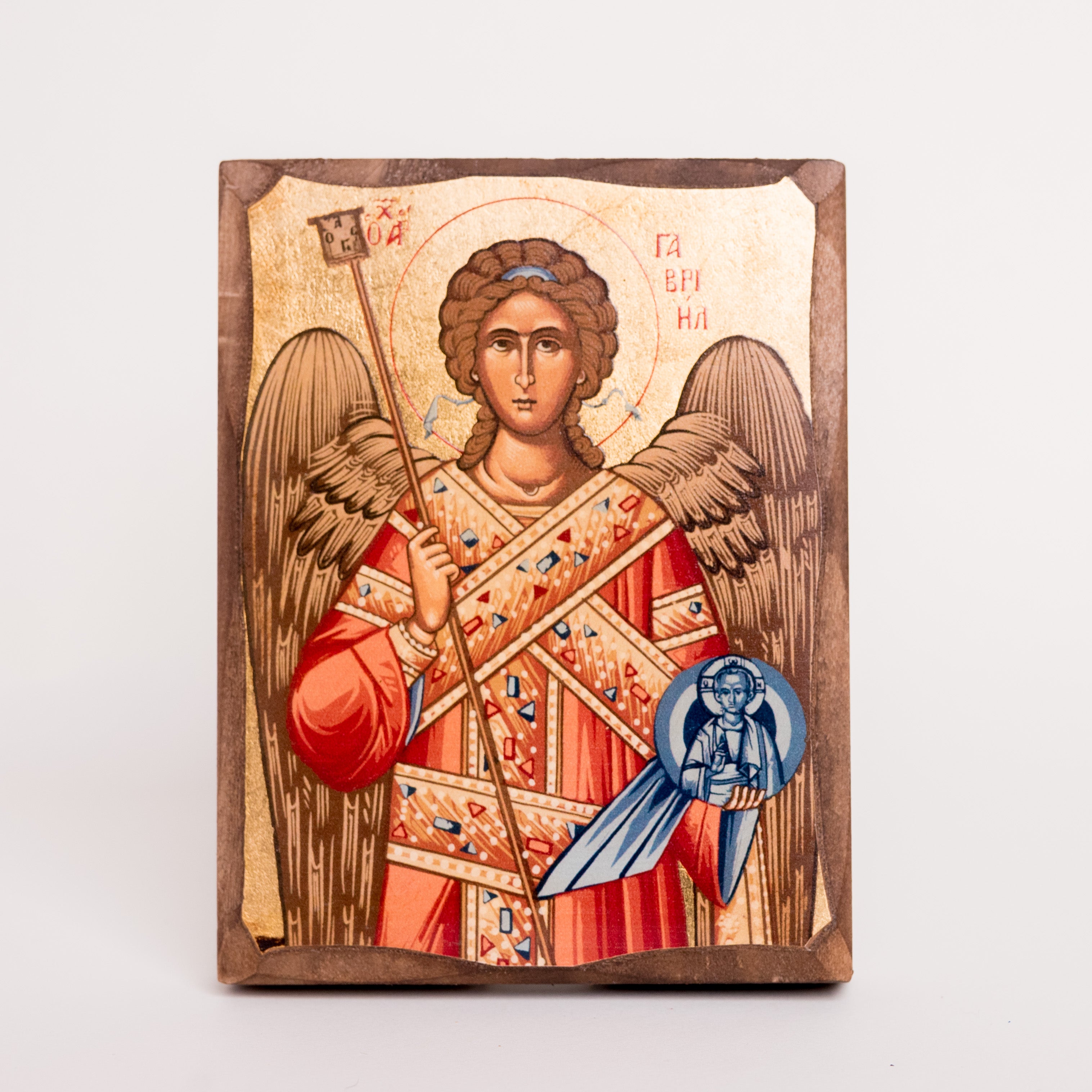 San Gabriel Arcángel Icono Griego